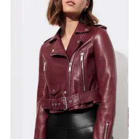 13 Reasons Why S04 Jessica Davis Moto Jacket