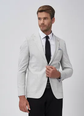 16844 Grey Slim Fit Jacket