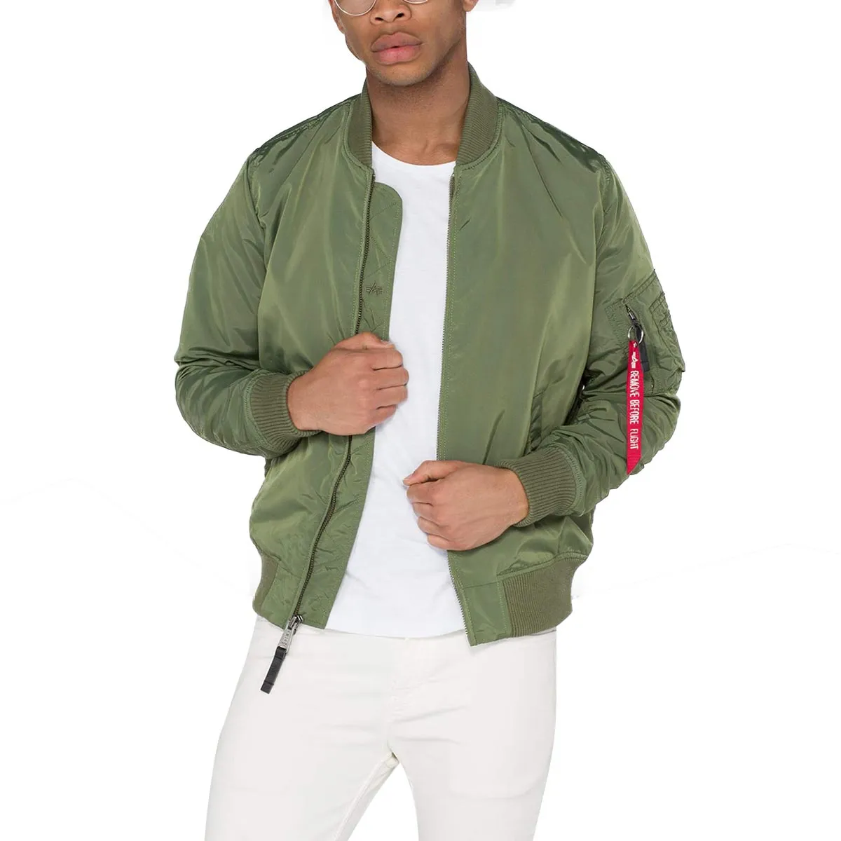 Alpha Industries MA-1 TT Flight Jacket Sage Green