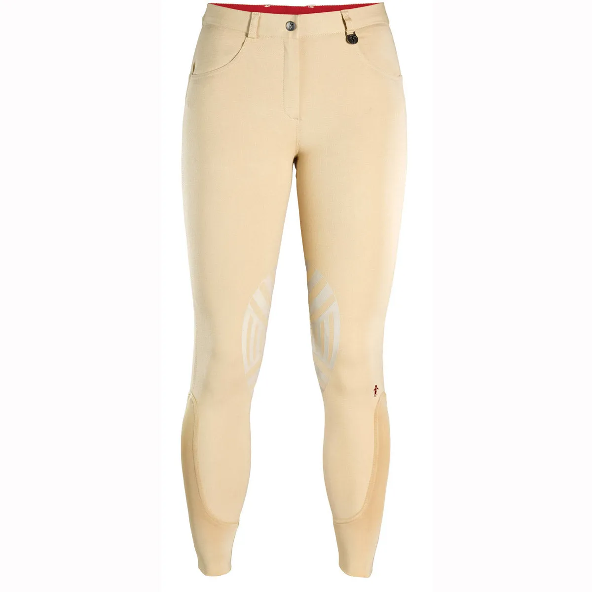 Caldene Derby Low Waist Silicone Knee Breeches