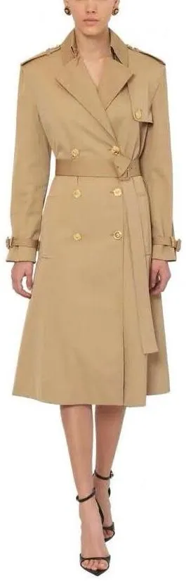 Canvas Trench Coat