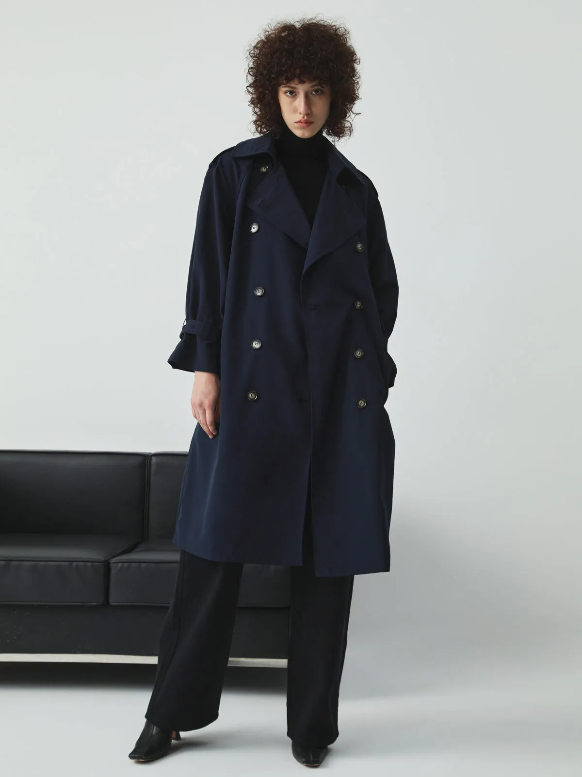 Double Breasted Graceful Trench Coat