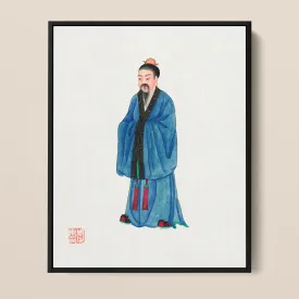 Grand Master - Manchu Fashion Framed Canvas