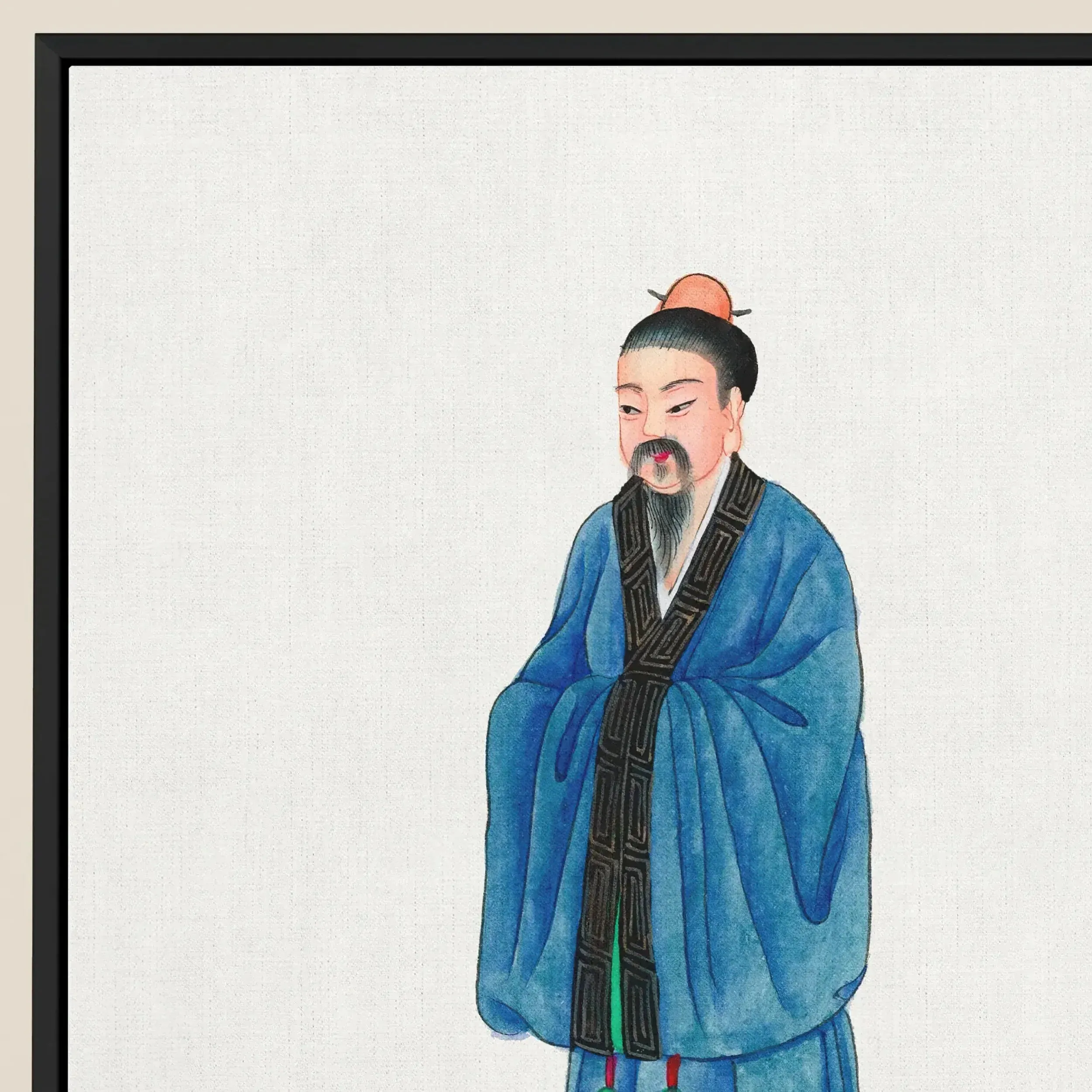 Grand Master - Manchu Fashion Framed Canvas