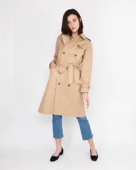 Greta Trench Coat in Beige