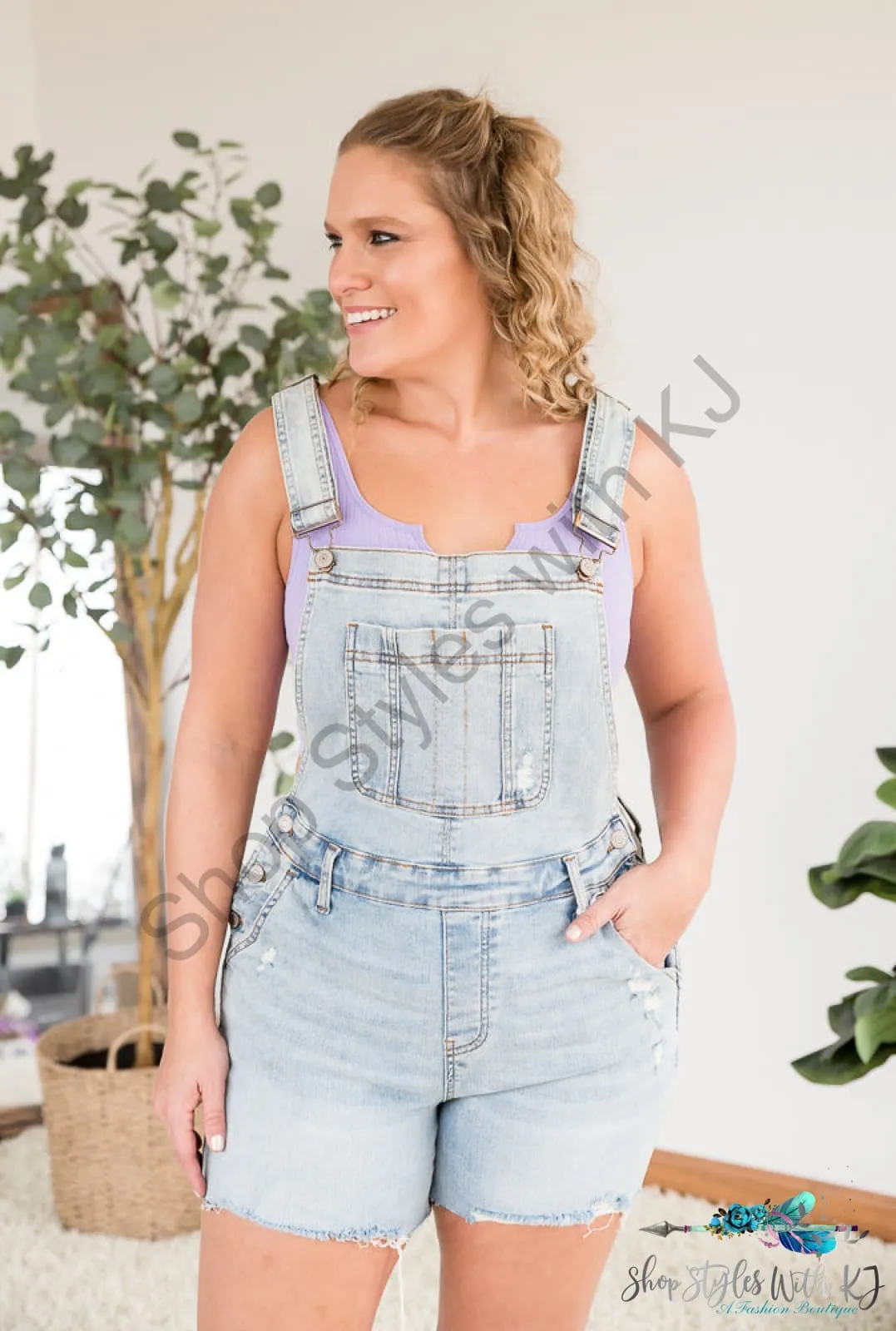 Happy Together Judy Blue Overalls