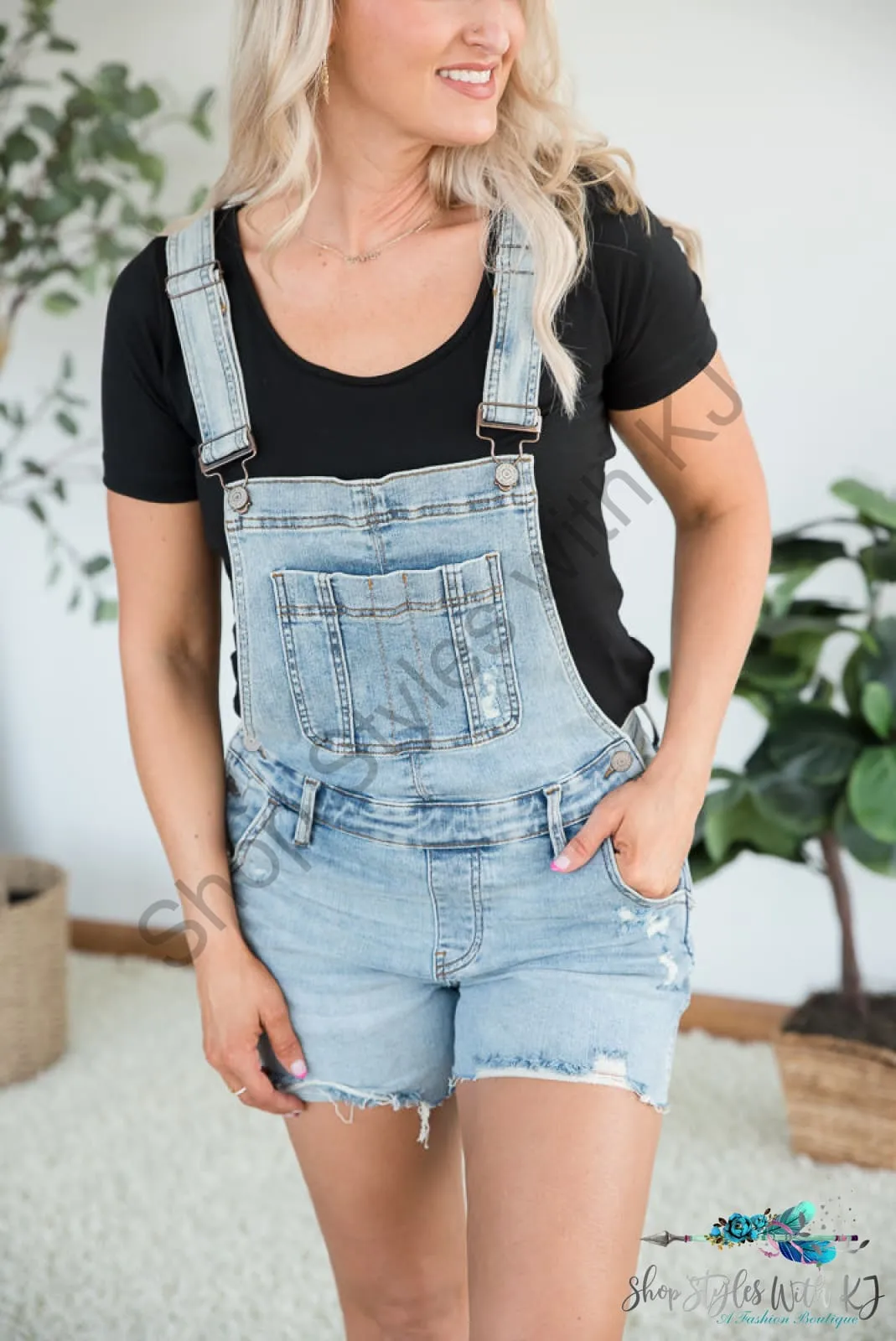 Happy Together Judy Blue Overalls