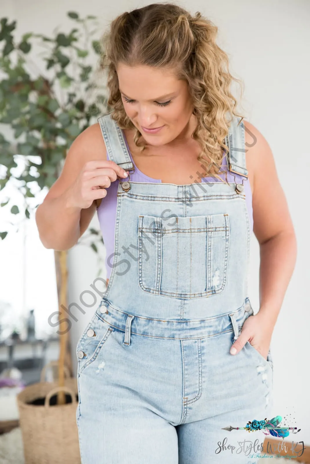 Happy Together Judy Blue Overalls