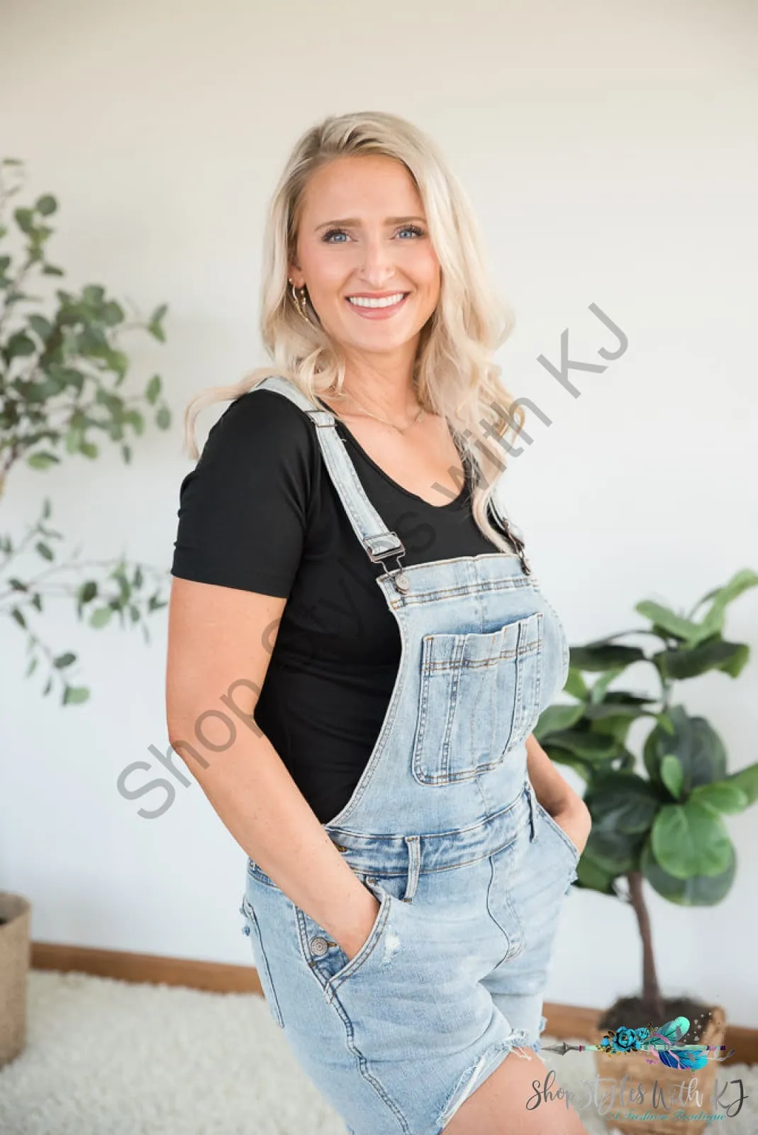 Happy Together Judy Blue Overalls