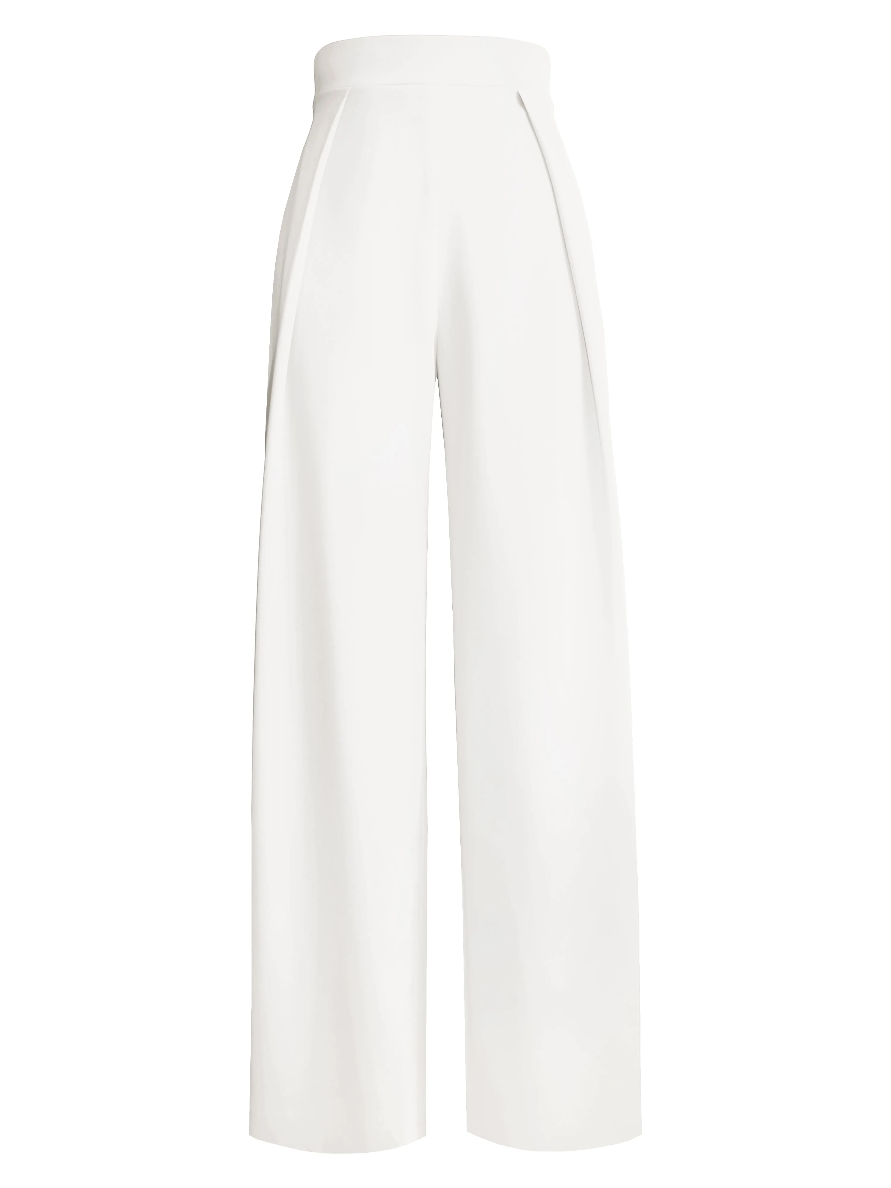 High-Waist Wide-Leg Trousers