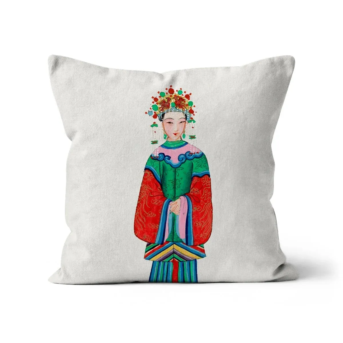 Imperial Princess - Manchu Fashion Art Pillow