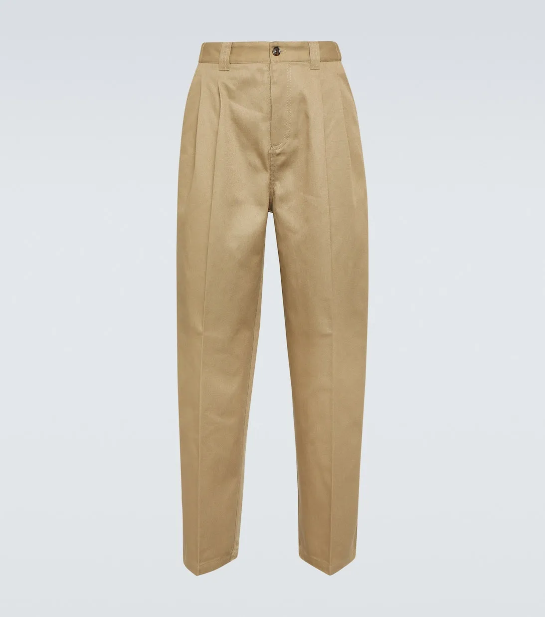 Maison Margiela straight-leg trousers, beige