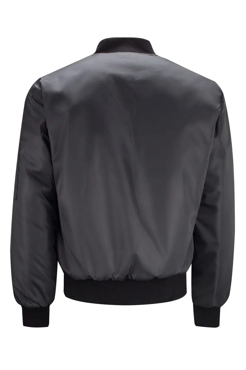 Mens MA1 Flight Bomber Jacket - Black