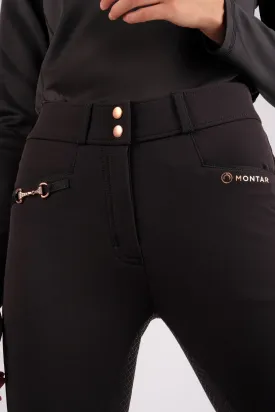 Montar Molly Fullseat Rosegold Breeches with Highwaist