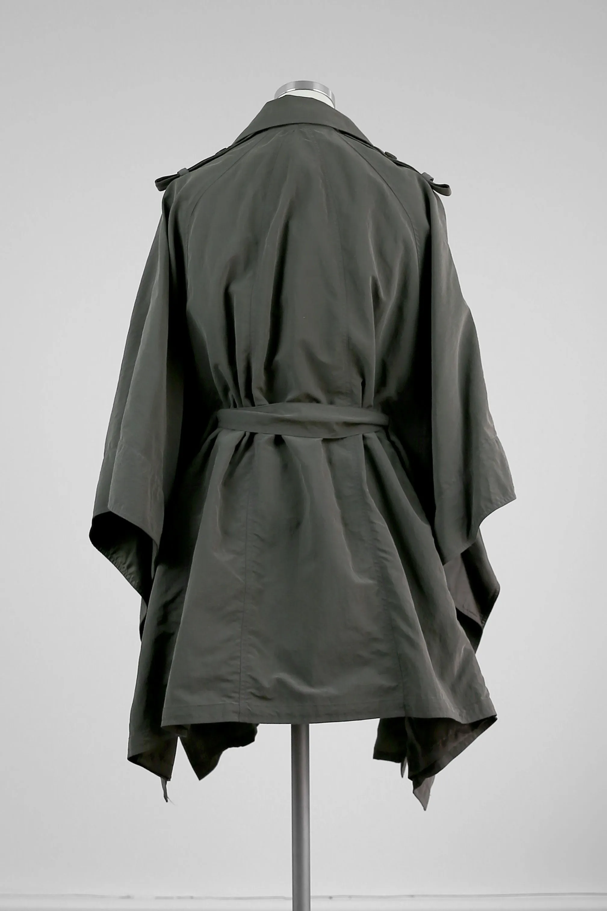 Olive Romantic Trench Coat