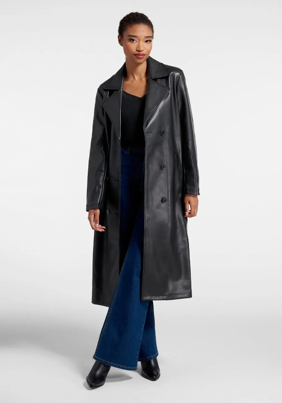 Out From The Shadows Trench Coat