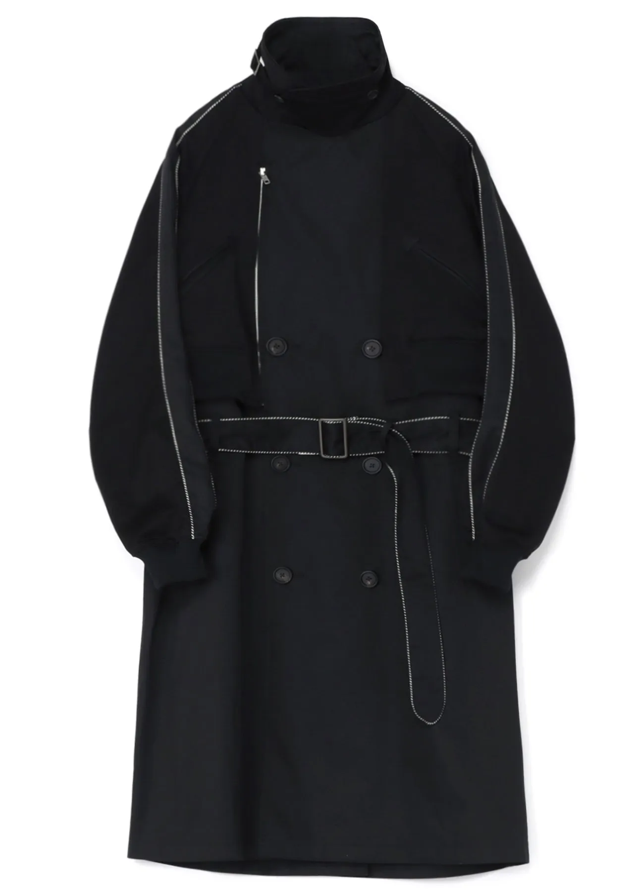 PE/COTTON TWILL "SUKAJAN" TRENCH COAT