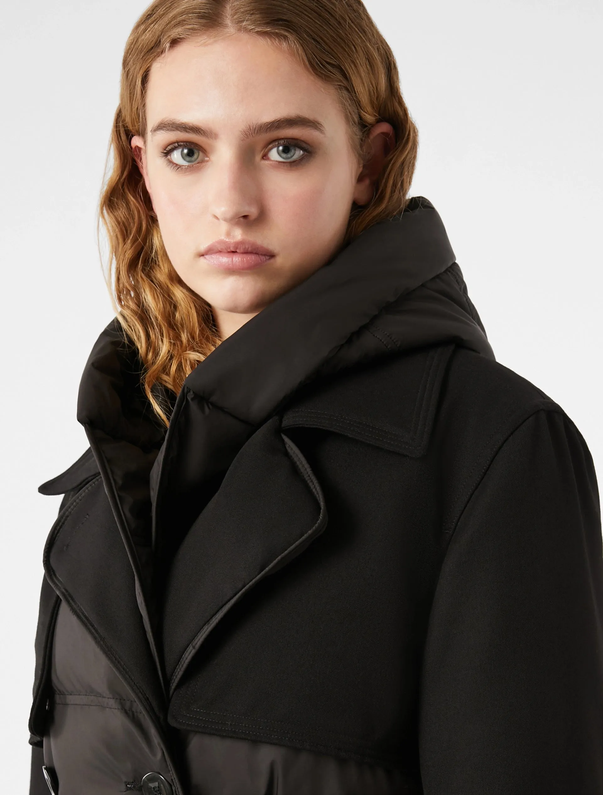 PENNYBLACK Black 3 In 1 Padded Trench Coat