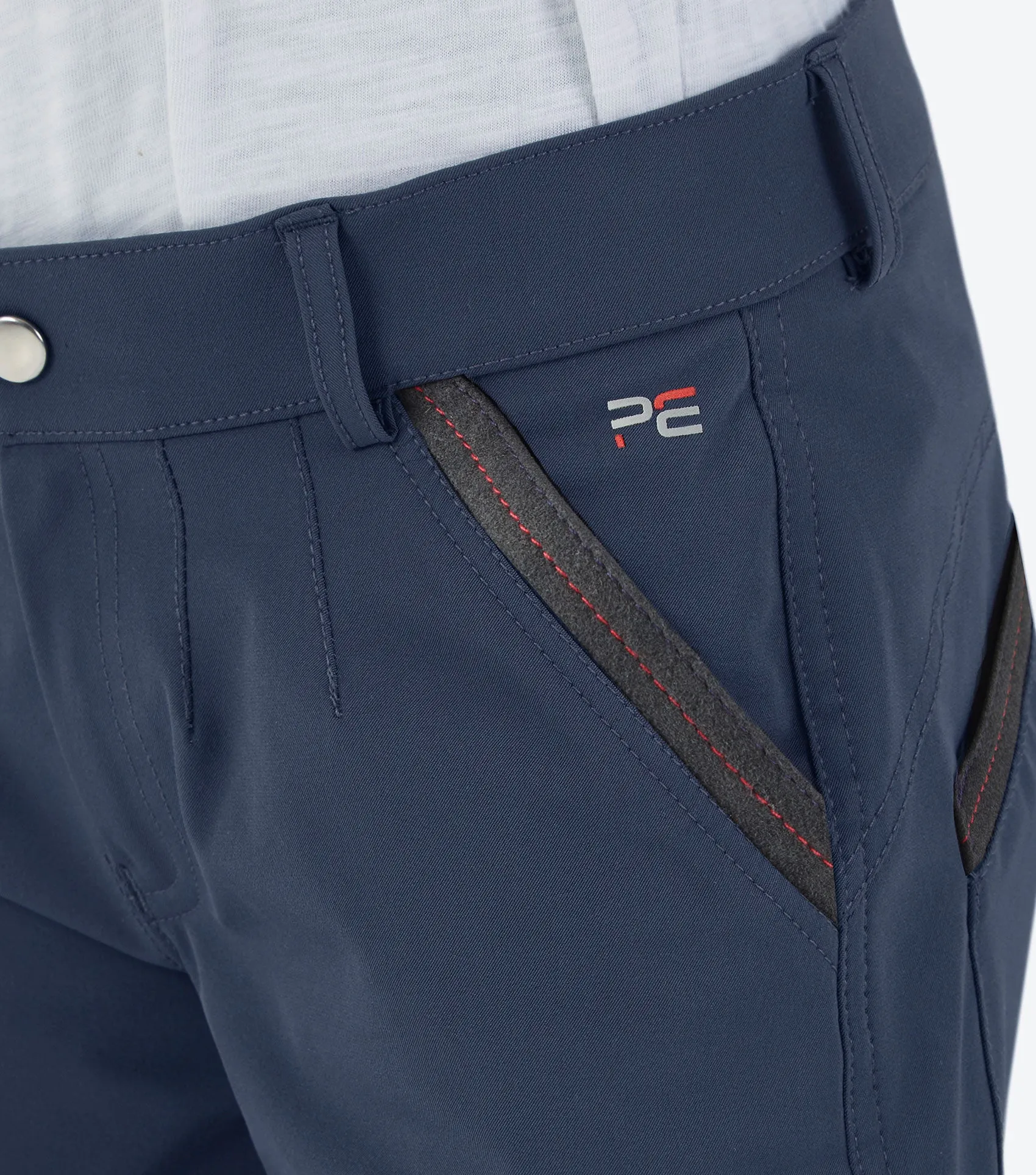 Premier Equine Gando Boys Gel Knee Riding Breeches (Navy)