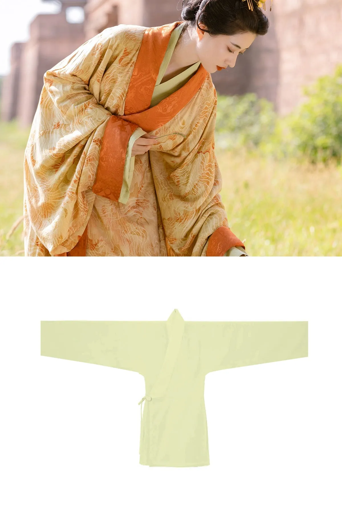 Qiu Se 秋瑟 Autumn Ripple Han Dynasty Zhiju Robe