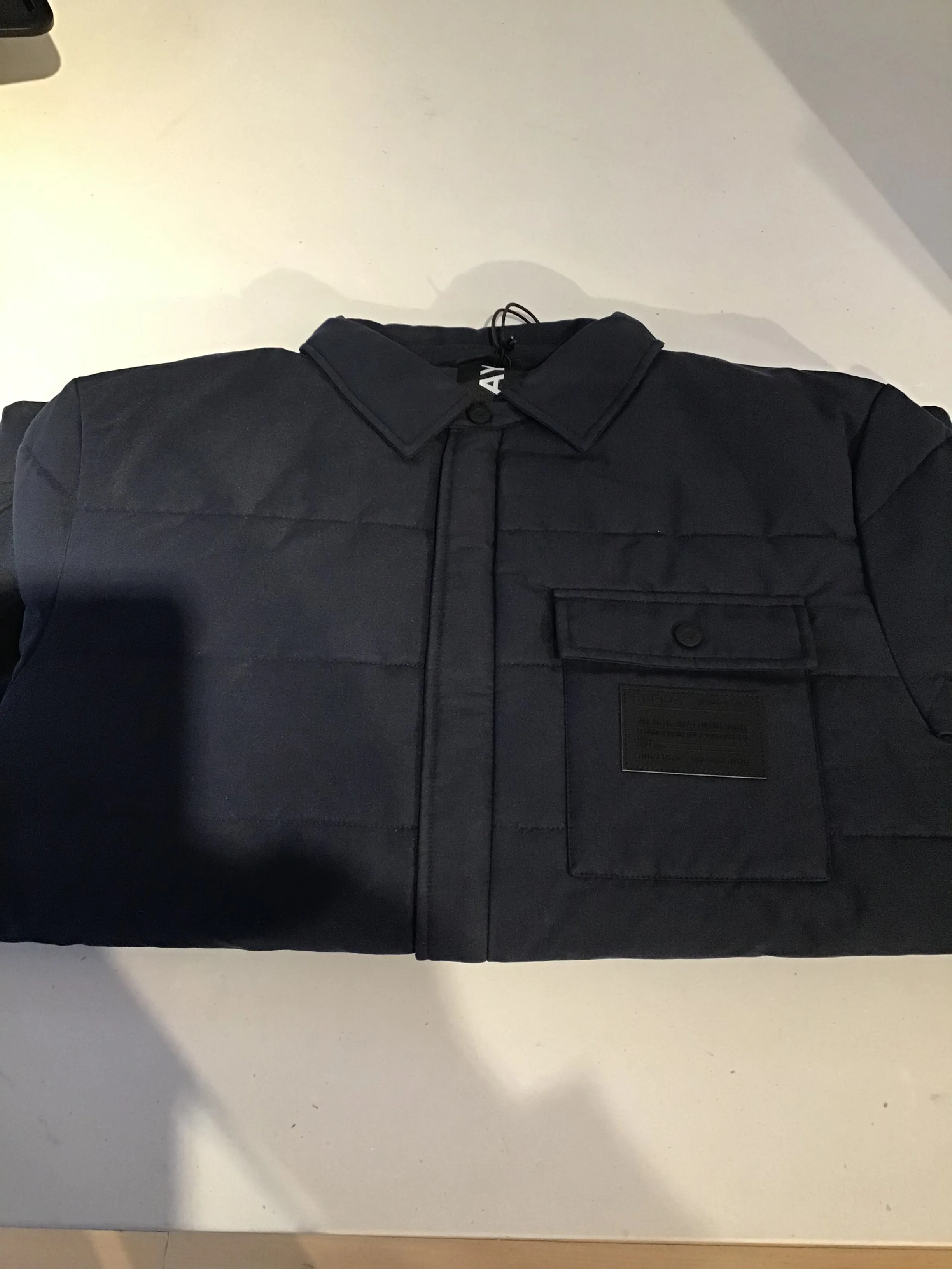 REPLAY Puff Jacket Navy