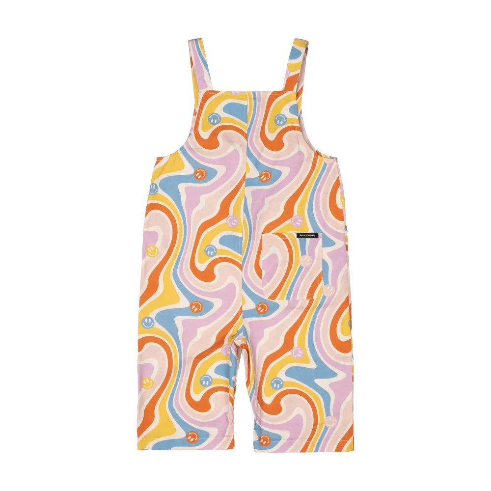 ROCK YOUR KID FEELING GROOVY OVERALLS