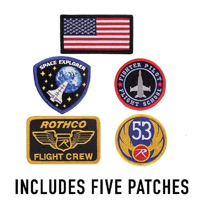 Rothco Mens MA-1 Flight Jacket with Patches