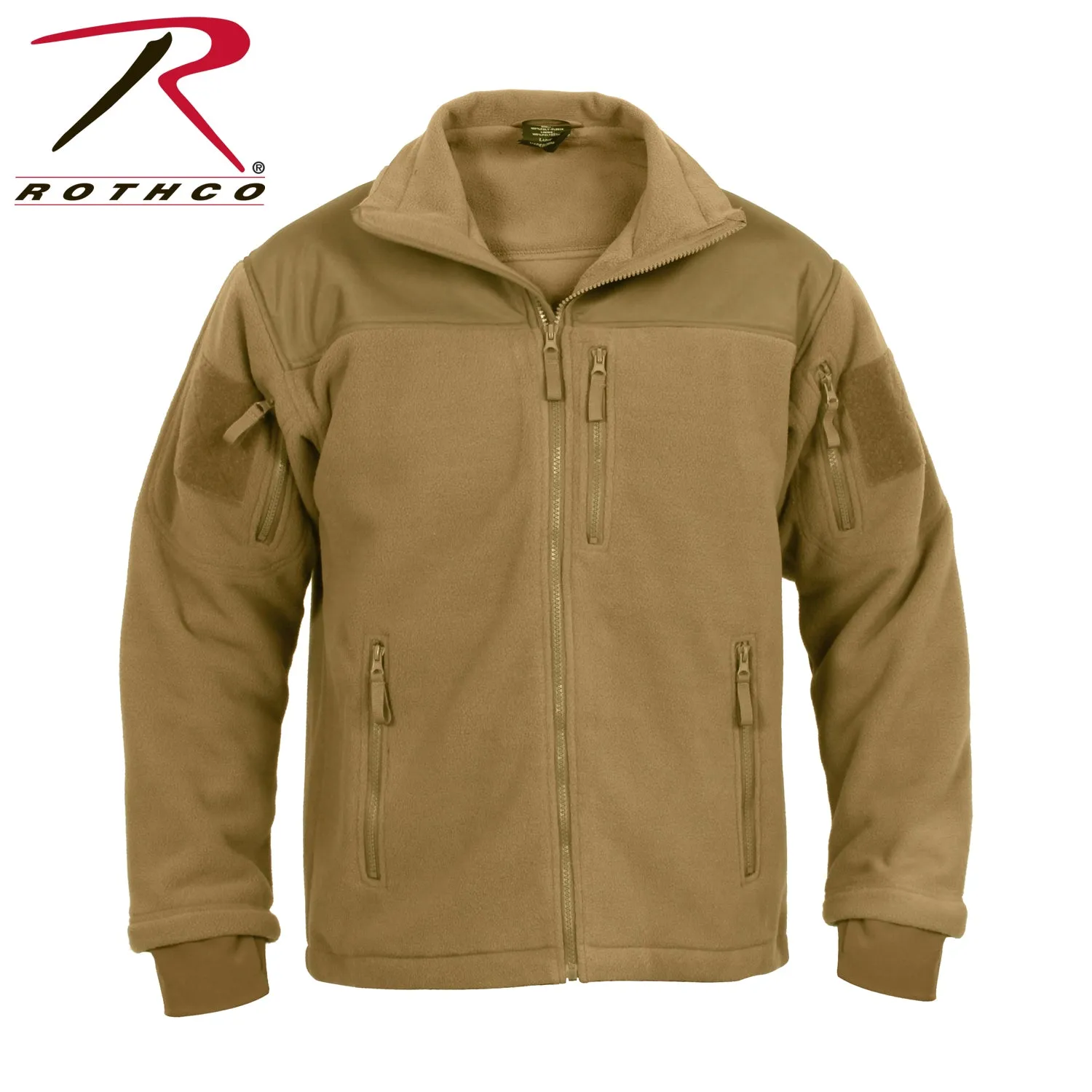 Rothco Spec Ops Tactical Fleece Jacket- COYOYE