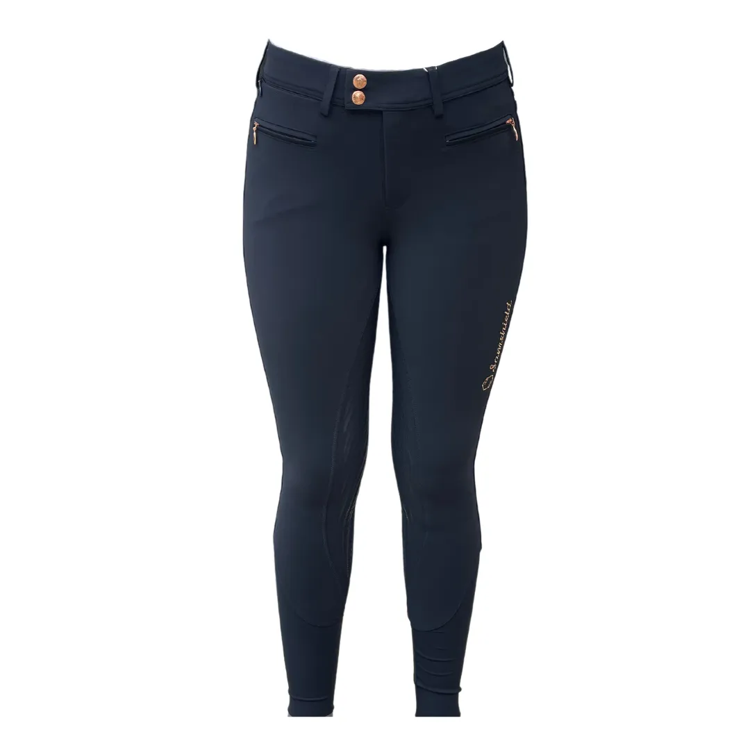 Samshield Diane Breeches-Navy with Rose Gold