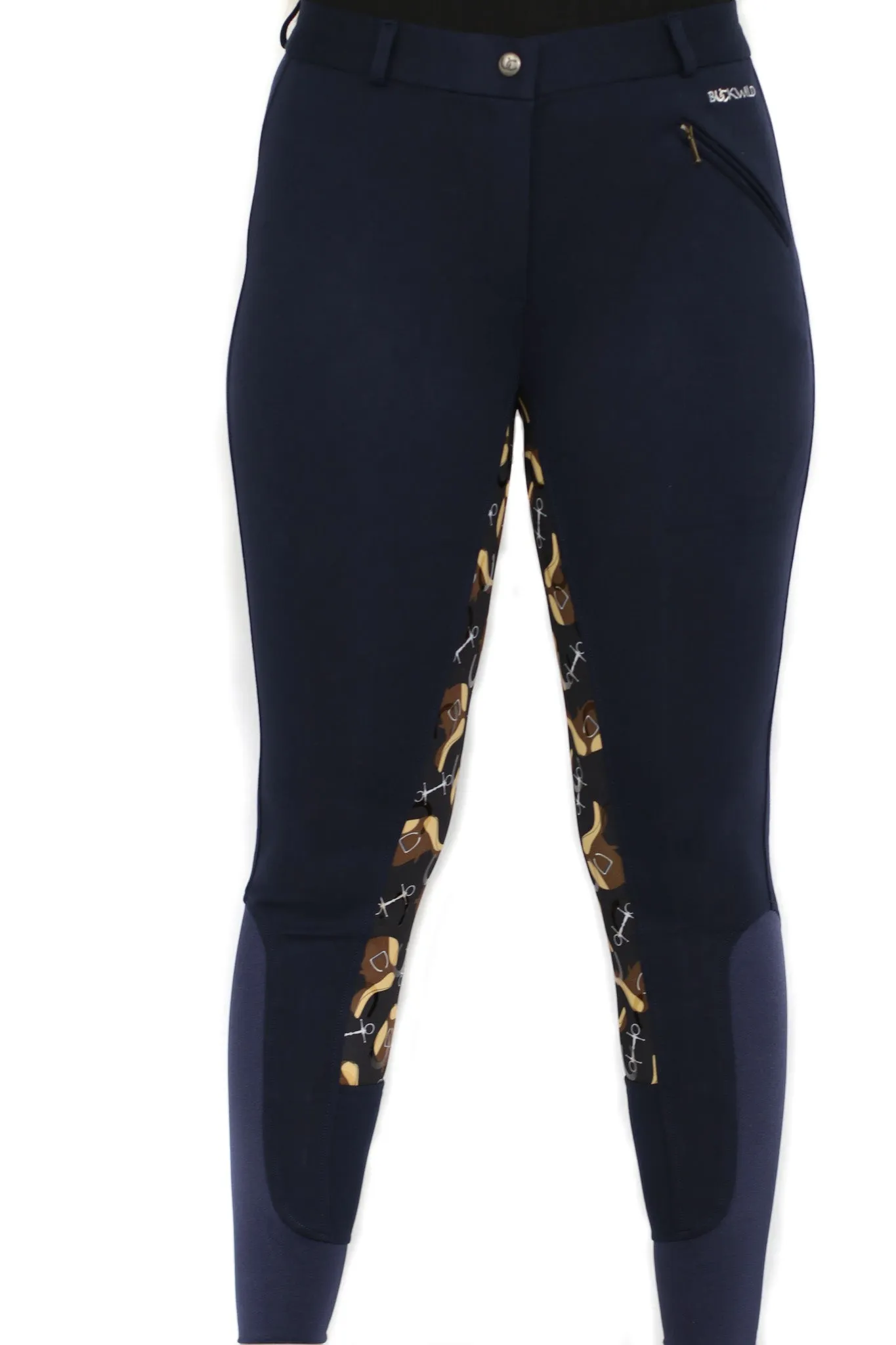 Signature Mid-Waist Breech | Navy   Saddles