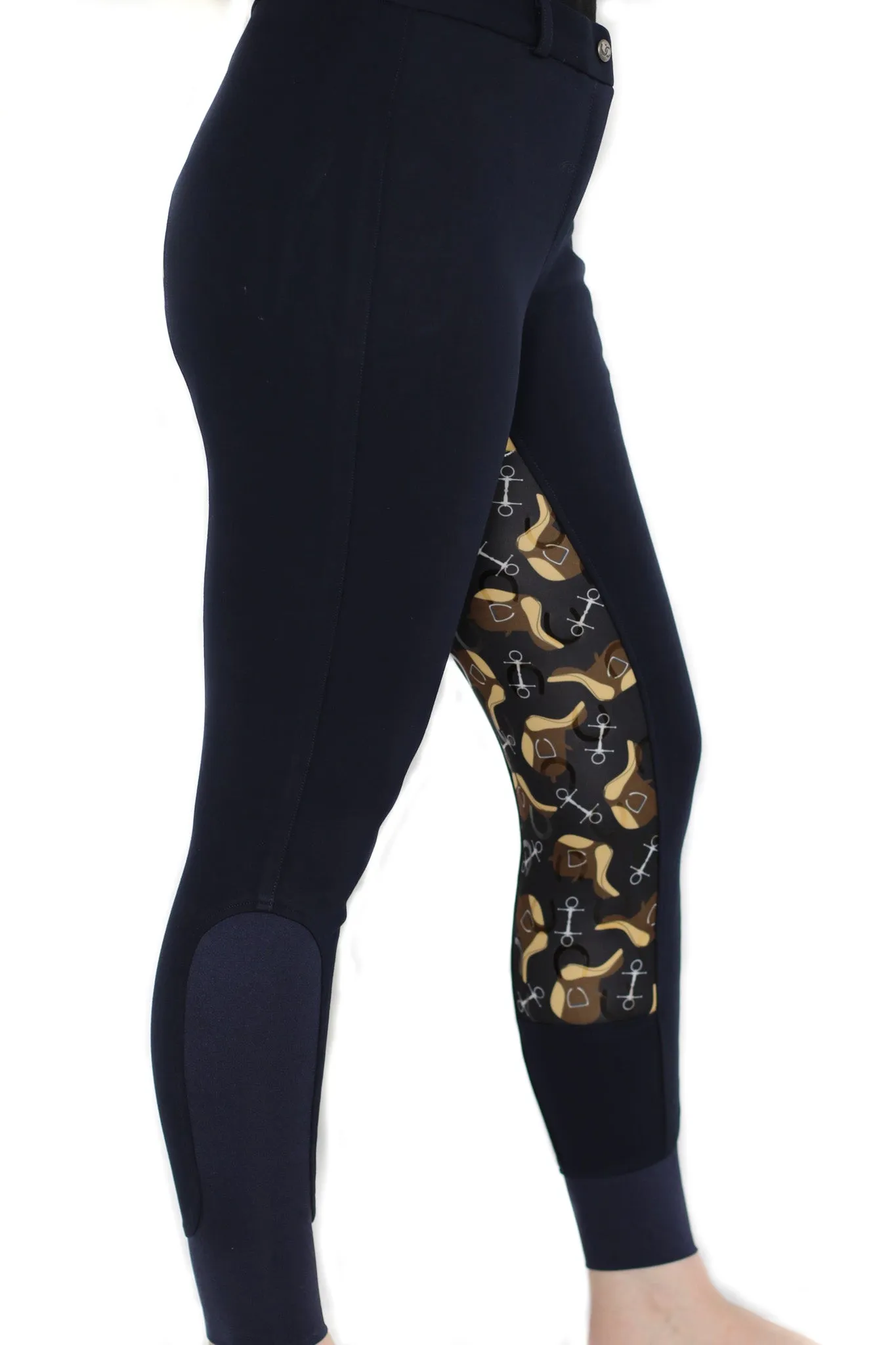 Signature Mid-Waist Breech | Navy   Saddles