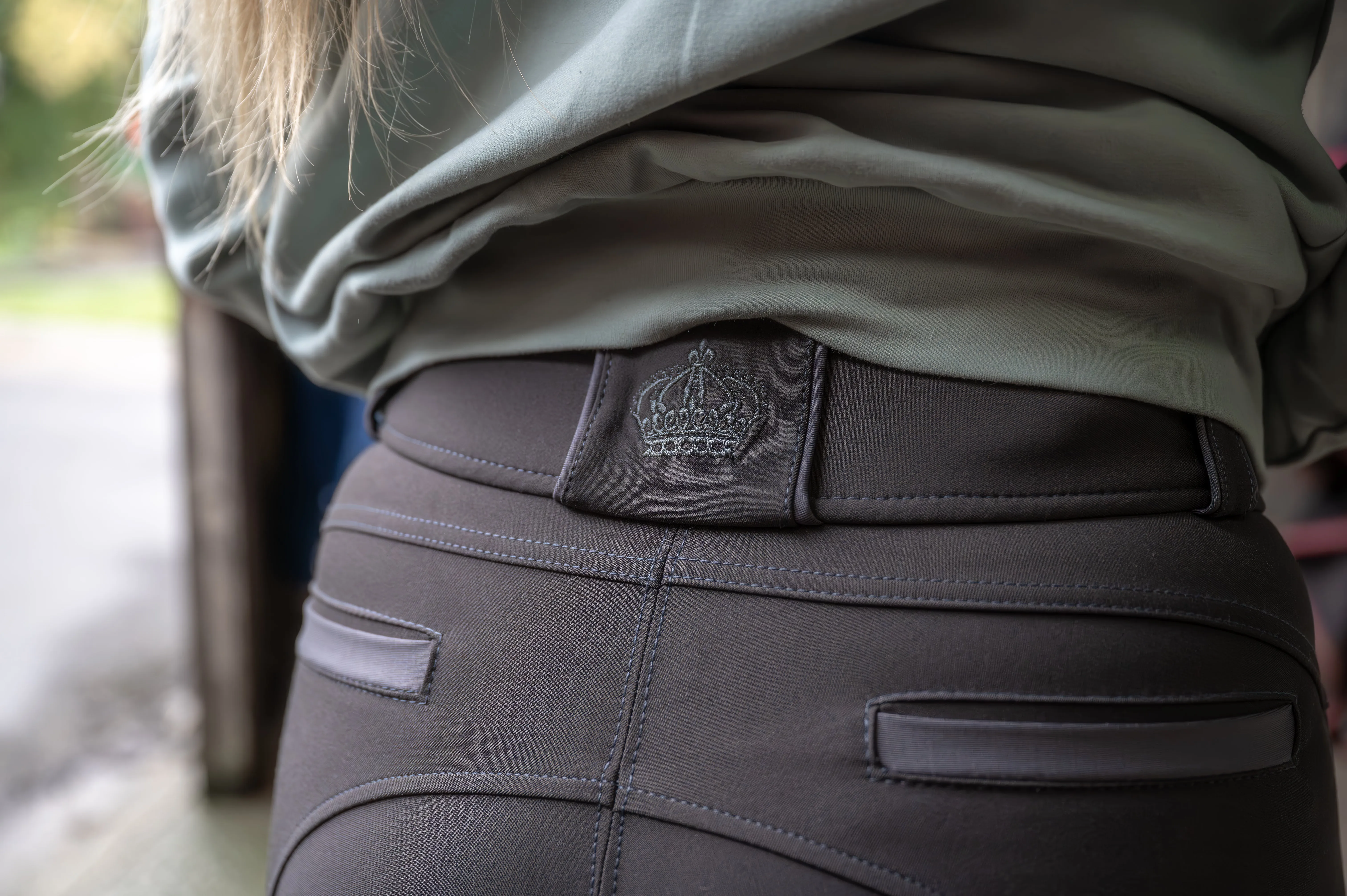 Sophia Breeches- Slate Grey