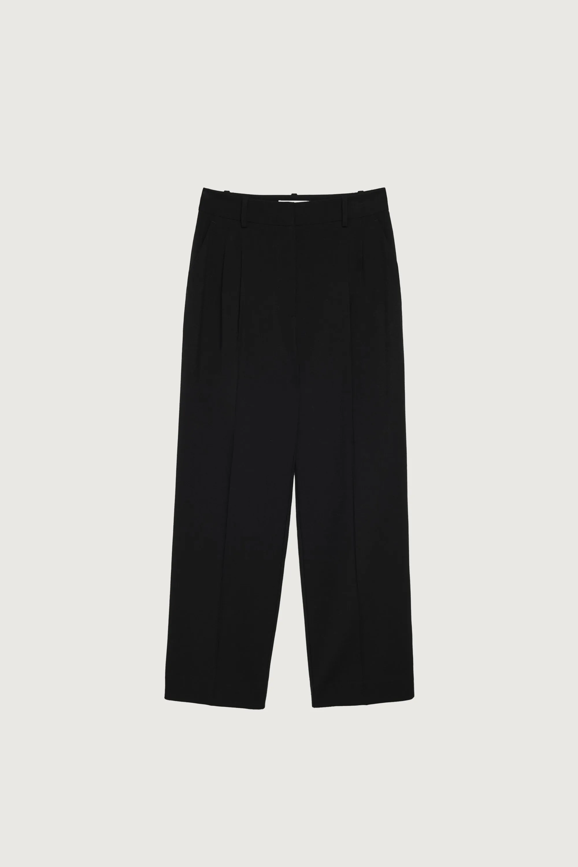 STRAIGHT LEG HIGH-RISE TROUSER