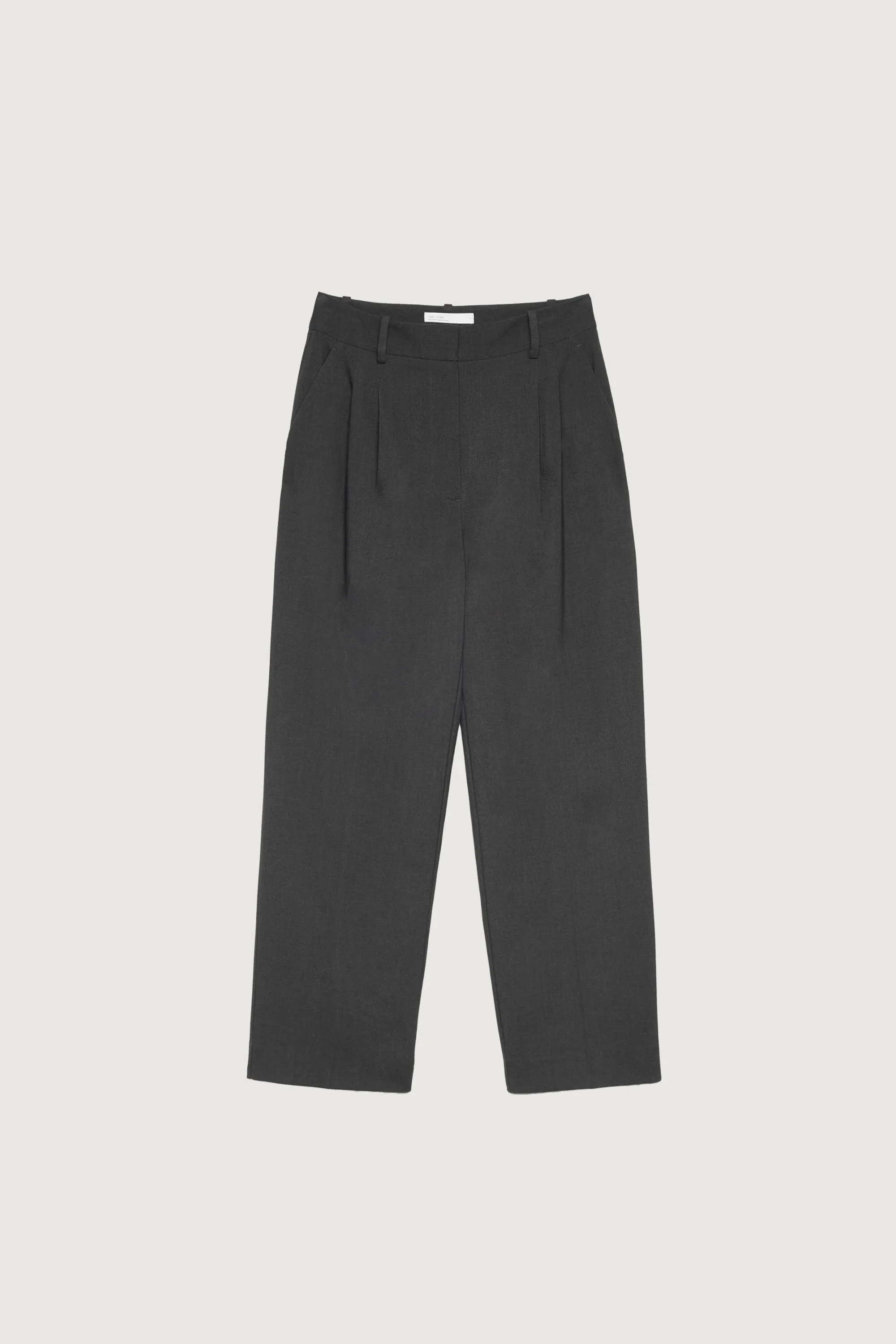 STRAIGHT LEG HIGH-RISE TROUSER