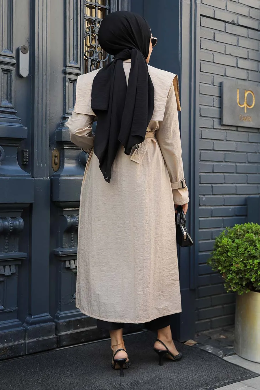 Elegant Molly Modest Full-Length Trench Coat