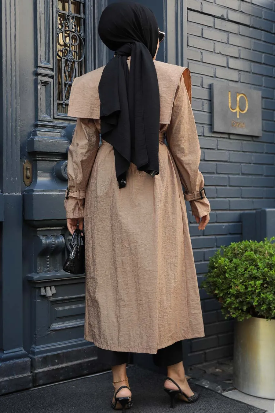 Elegant Molly Modest Full-Length Trench Coat