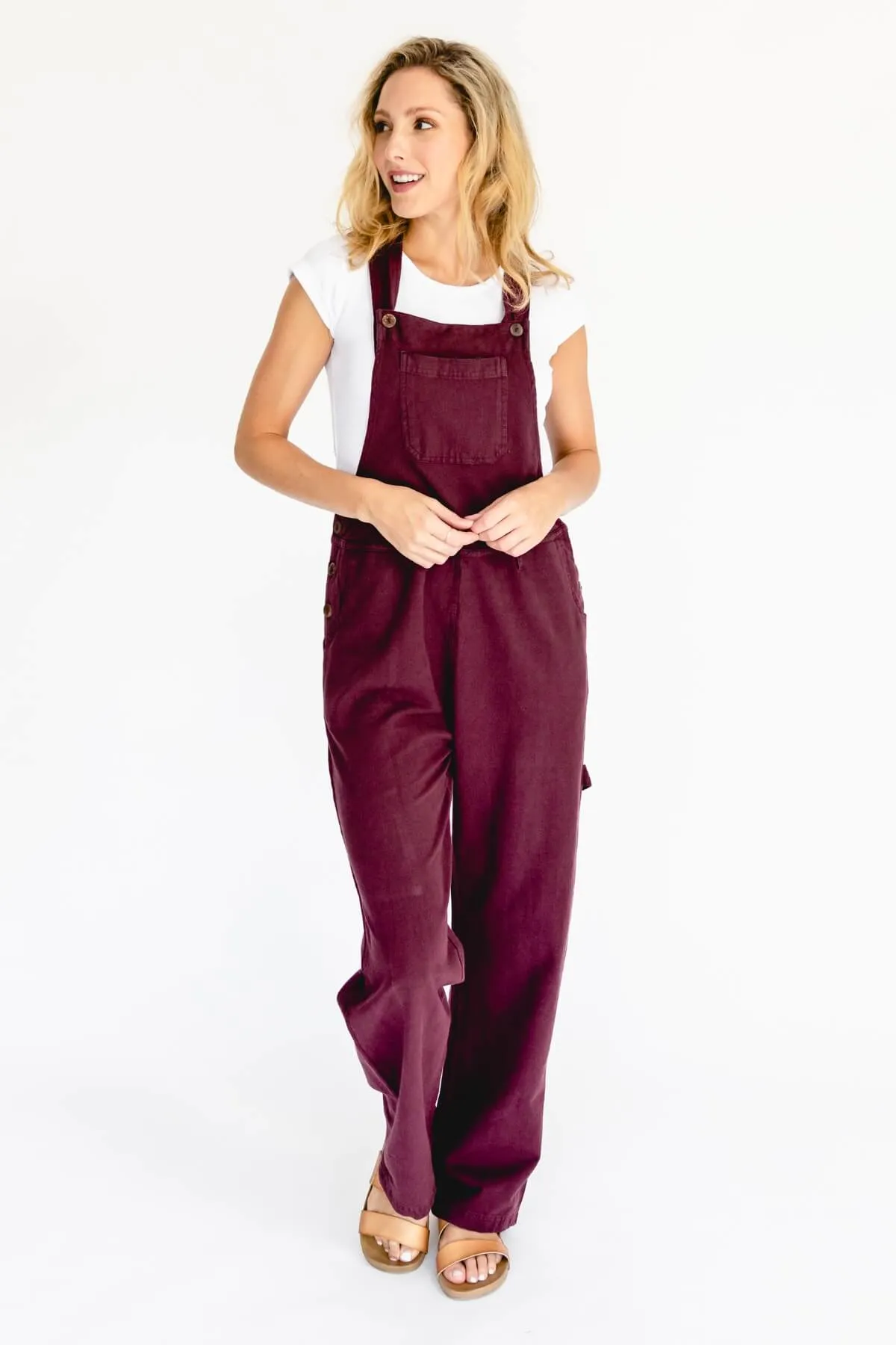 Traveller Overalls - Berry