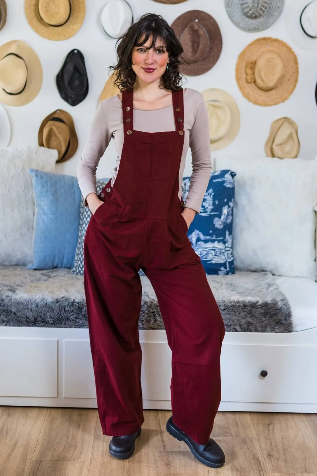 Traveller Overalls - Berry