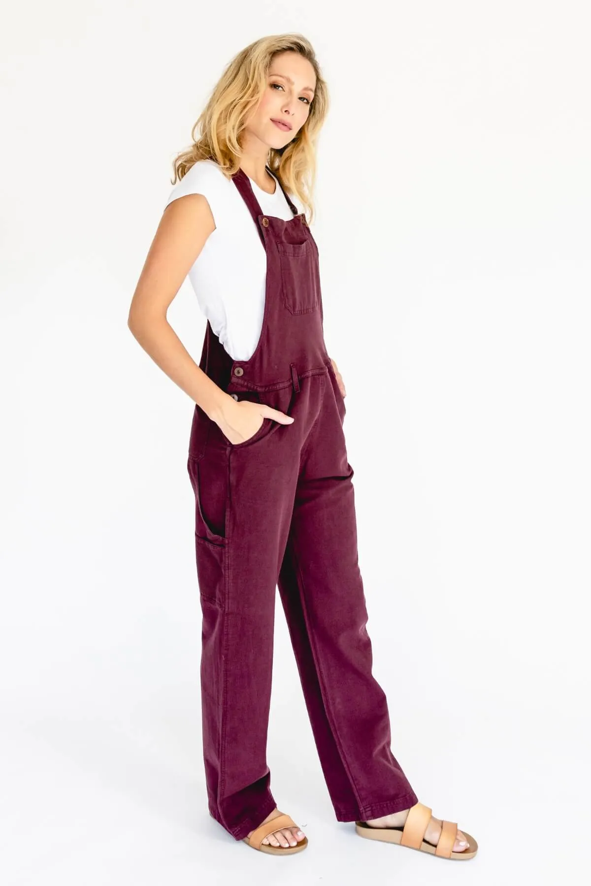 Traveller Overalls - Berry