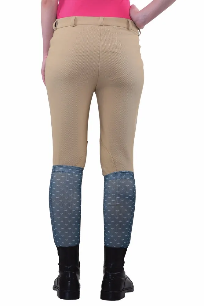 TuffRider Ladies Ribb Knee Patch Breeches