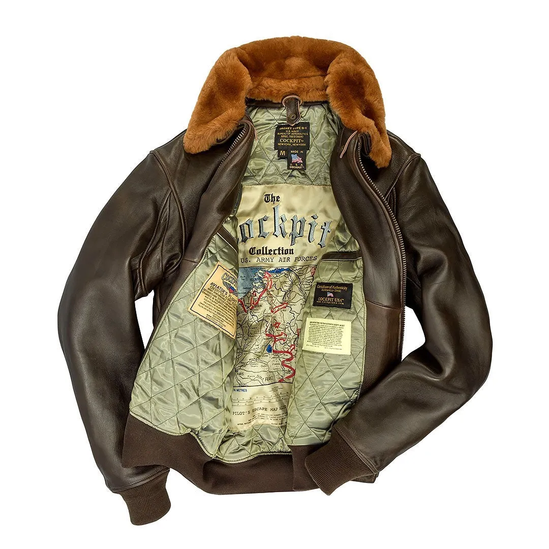 U.S. Navy Lambskin G-1 Flight Jacket