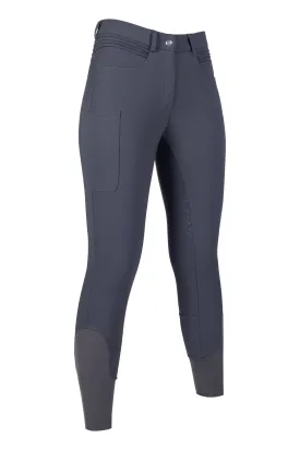 Winter Riding Breeches Rosewood with Full Silicone Seat