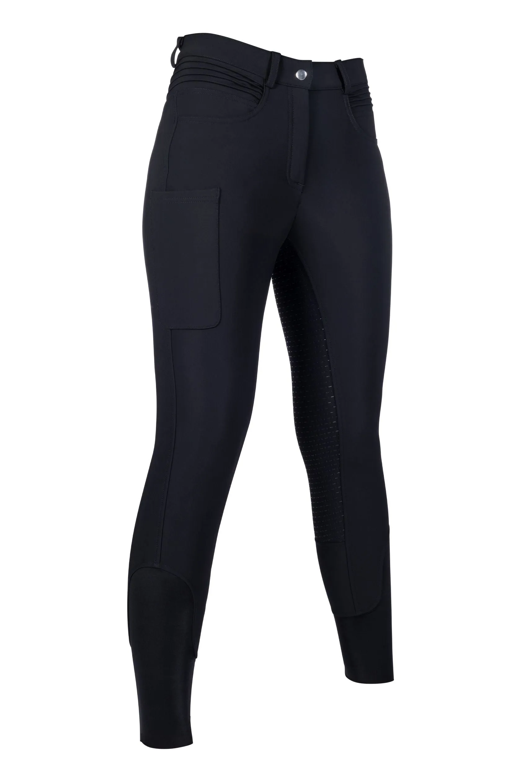 Winter Riding Breeches Rosewood with Full Silicone Seat